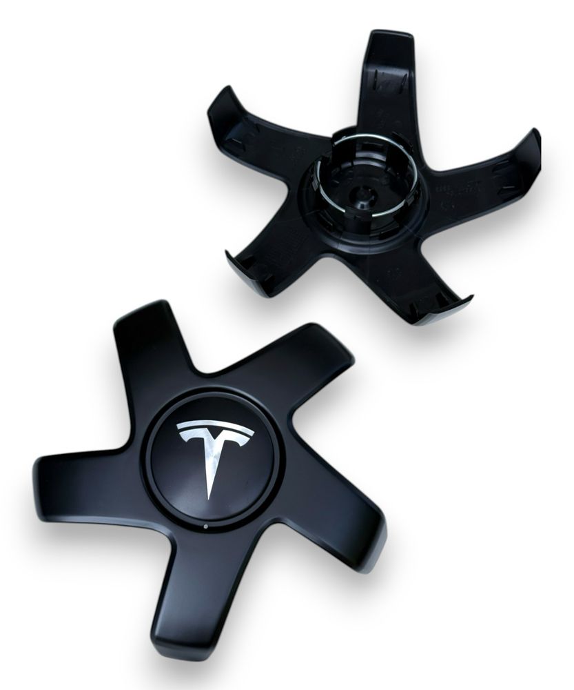 Ковпачки в диски Tesla Model 3 зірки краби заглушки Тесла 3 павуки