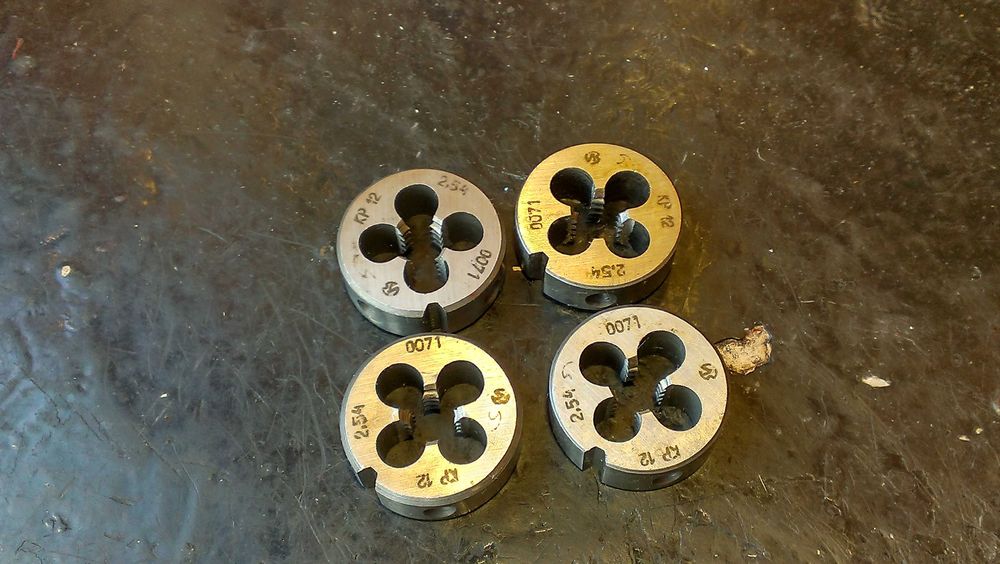 Плашка КР 12,0 х 2,54 (2654-0071) Dнар.38мм CCCР