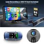 Bezprzewodowe radio samochodowe Carplay & Android Auro, 9,3 cala