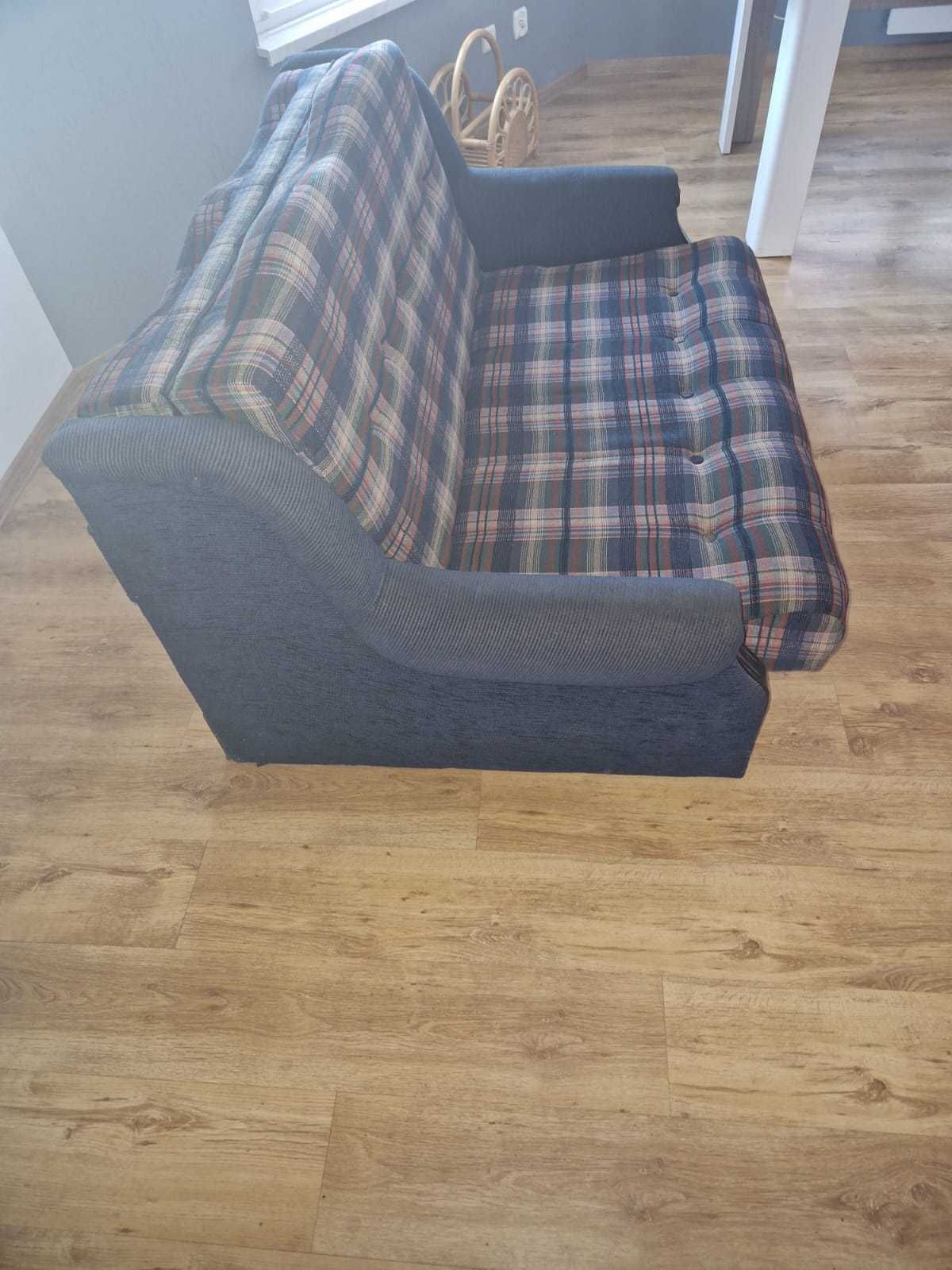 Sofa kanapa z funkcją spania, skrzynia na pościel