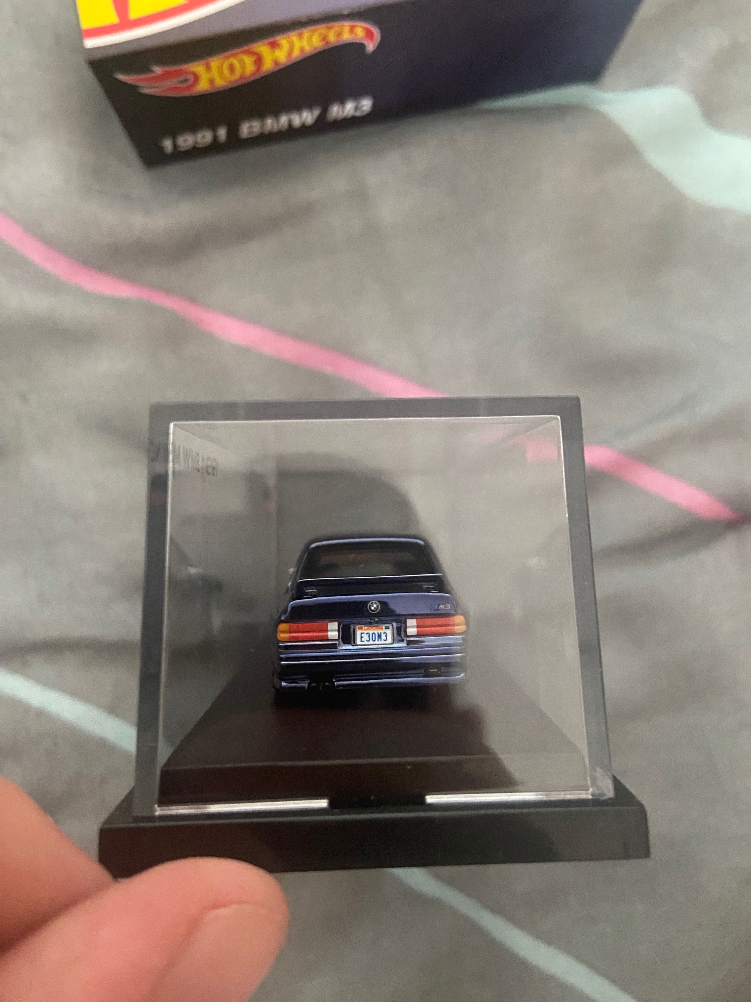Hot wheels RLC BMW m3 1991 niebieski (e30) numerowany 2022 plomby