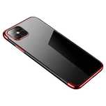 Clear Color case żelowy pokrowiec etui z metaliczną ramką Samsung Gala