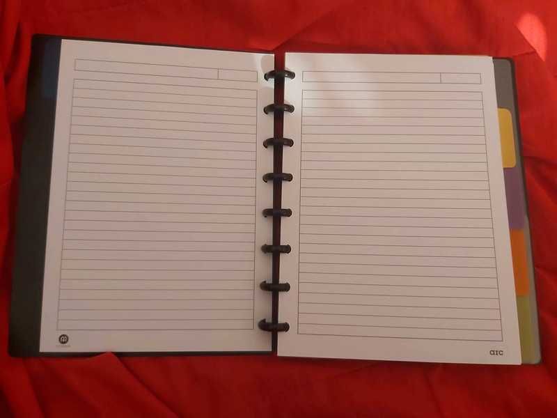 Caderno Inteligente A5 Pautado 60 folhas da Staples