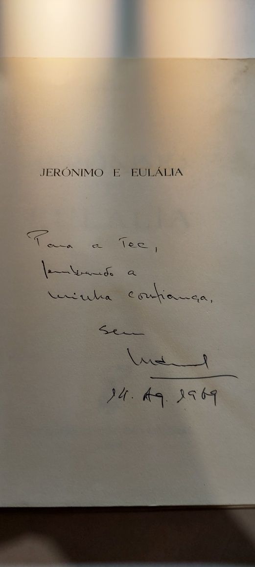 Jeronimo e Eulalia - Graça Pina de Morais (1ª edição]
