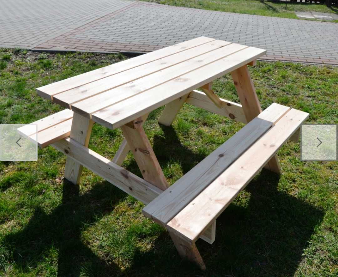 Stół ławki zestaw ogrodowy grill piwny mocny  PROMOCJA
