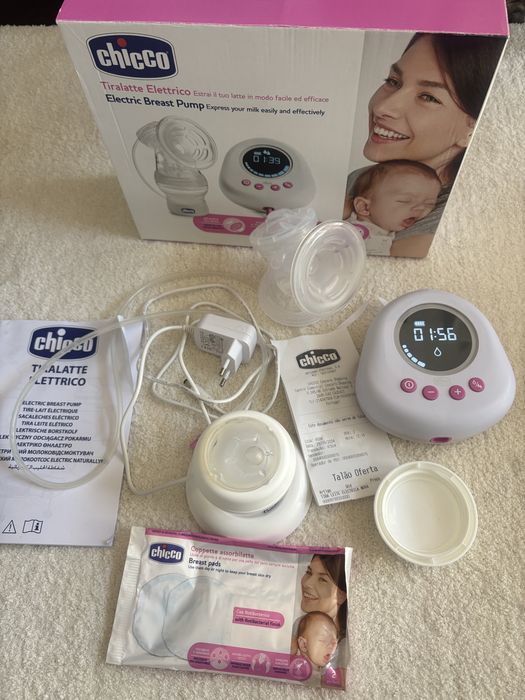 Bomba tira leite electrica Chicco como nova