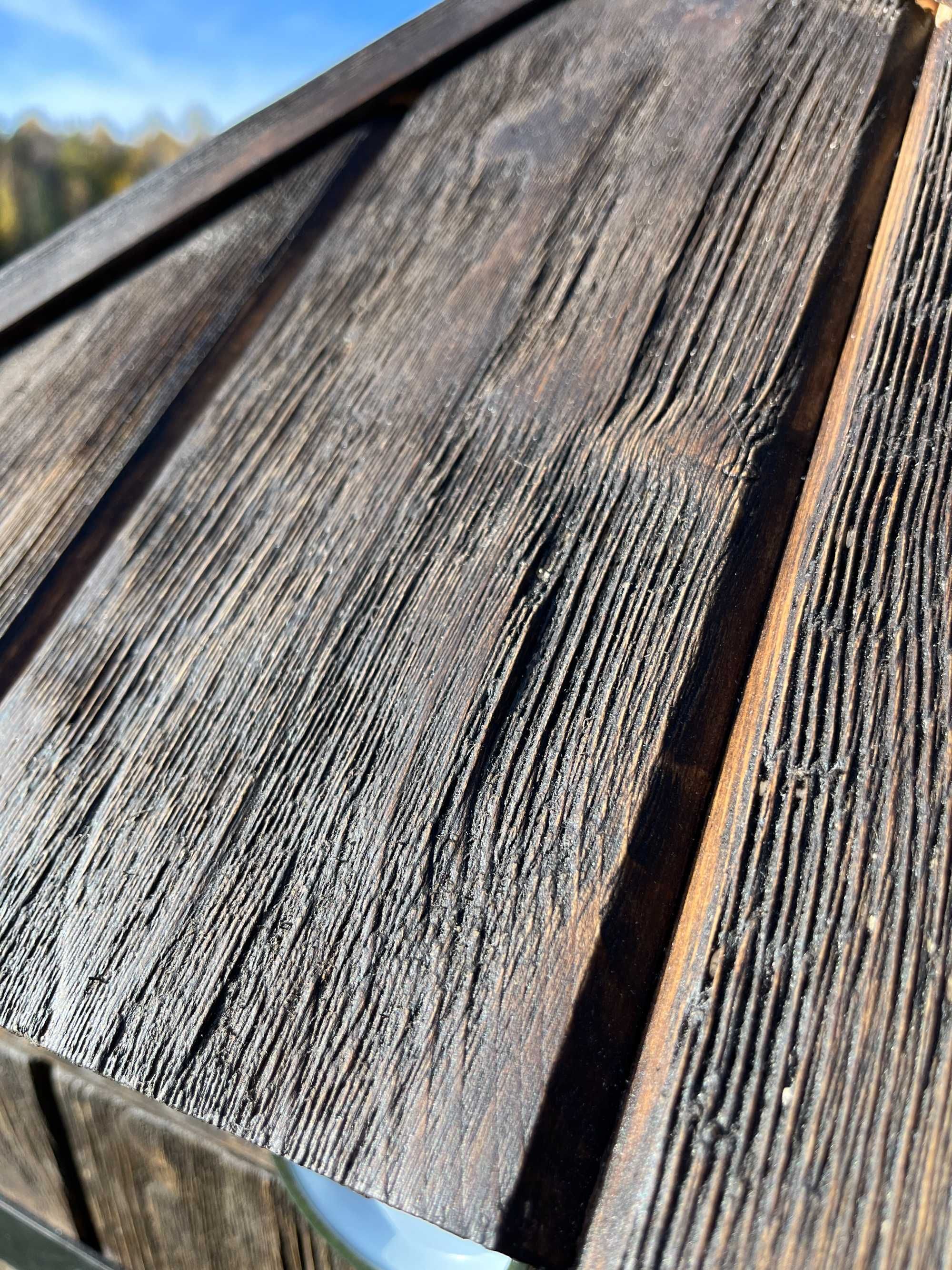 Drewniana wędzarnia ogrodowa TOKO Efekt starej deski