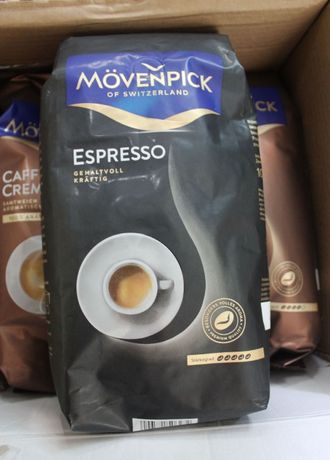 Кофе в зернах Movenpick Espresso и Crema 1кг Мувенпик Эспрессо