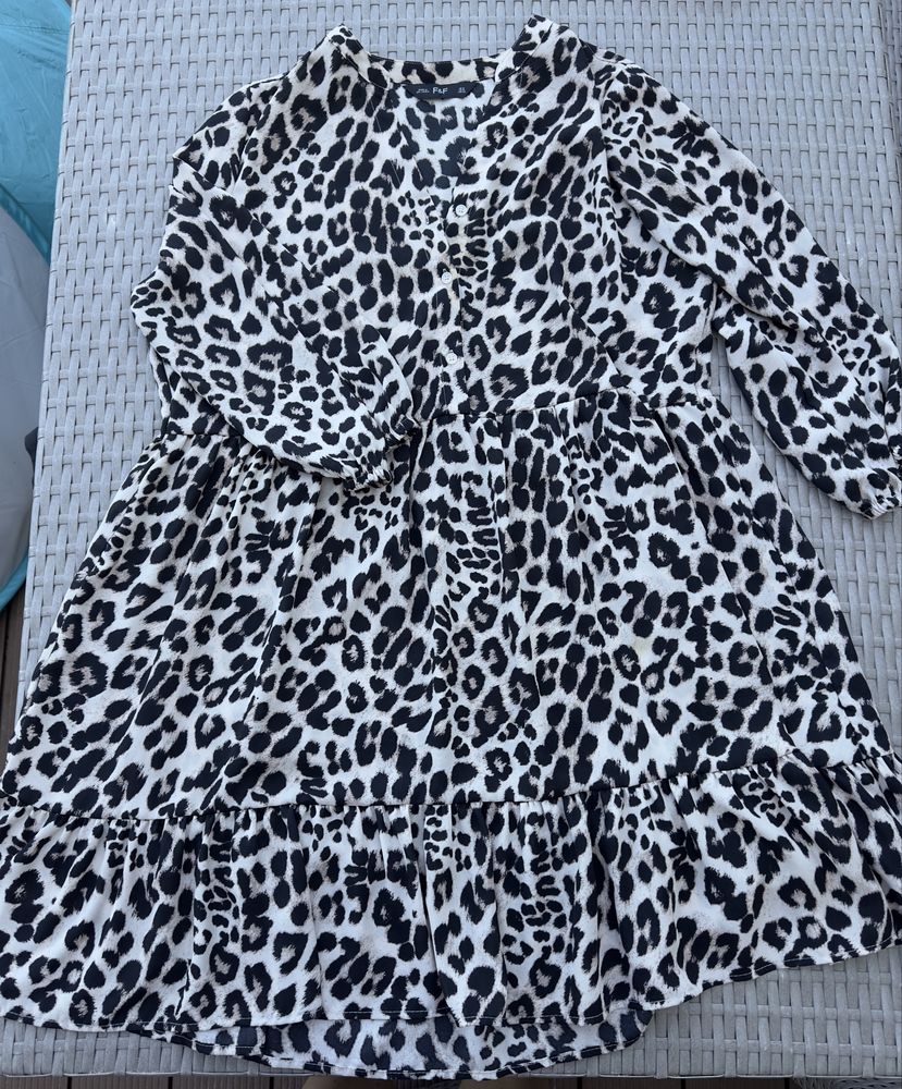 Sukienka f&f panterka xl