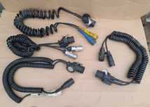 Kabel przewód spiralny do naczepy  EBS, ABS, światła TIR ciągnik