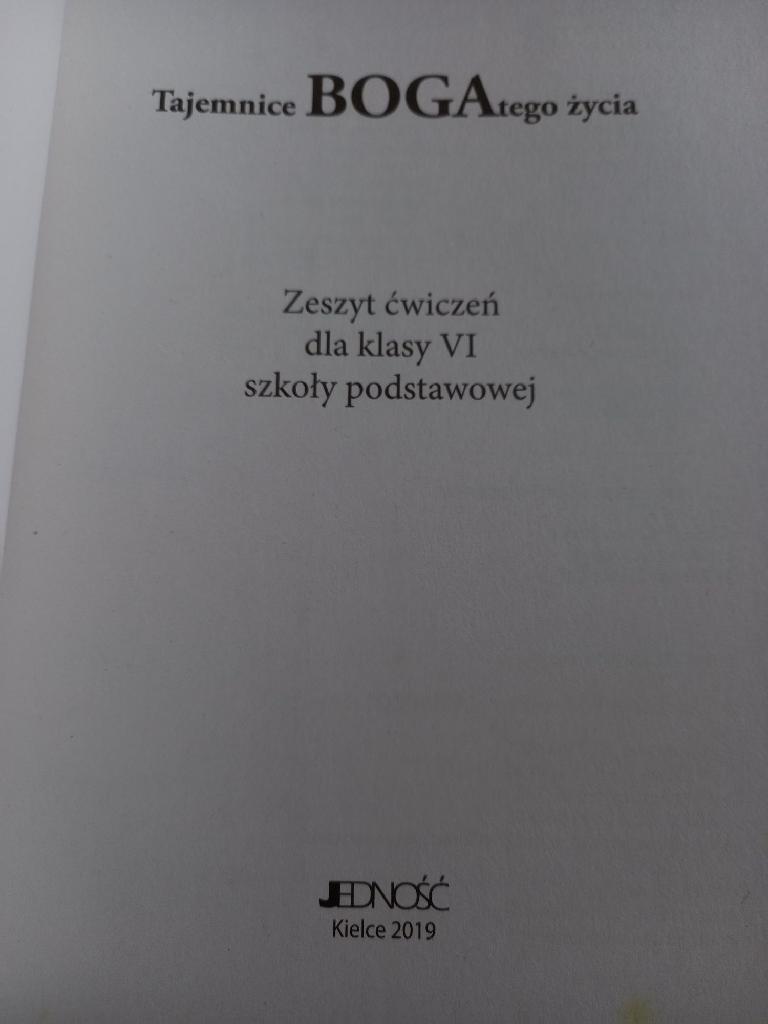 Religia kl.6 podręcznik +ćwiczenia Tajemnice Bogatego życia