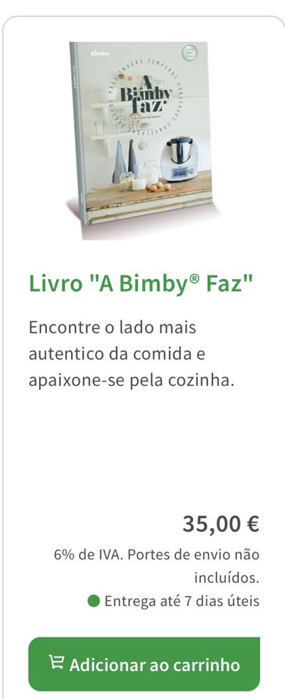 Bimby - faz o que te apetece