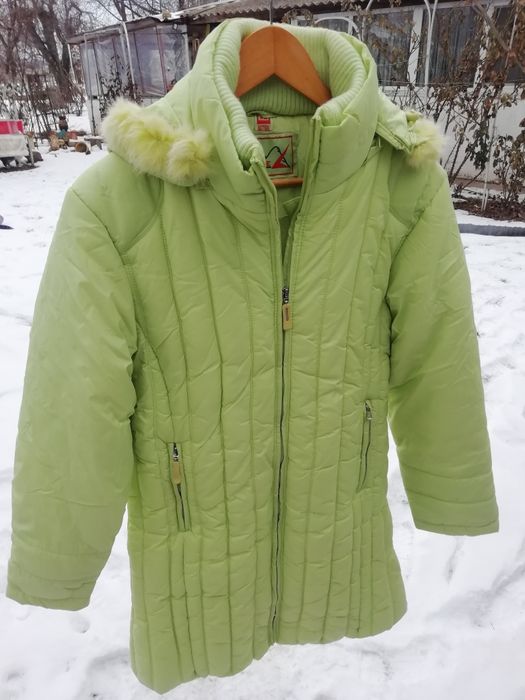 Зимова куртка подовжена (пальто) Турція