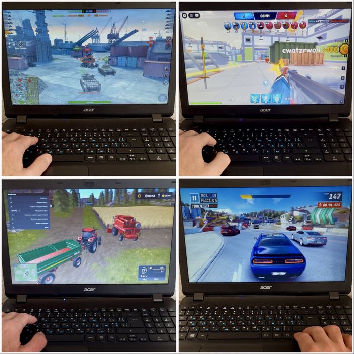Ноутбук Acer Core i3 + SSD + игры + комплект