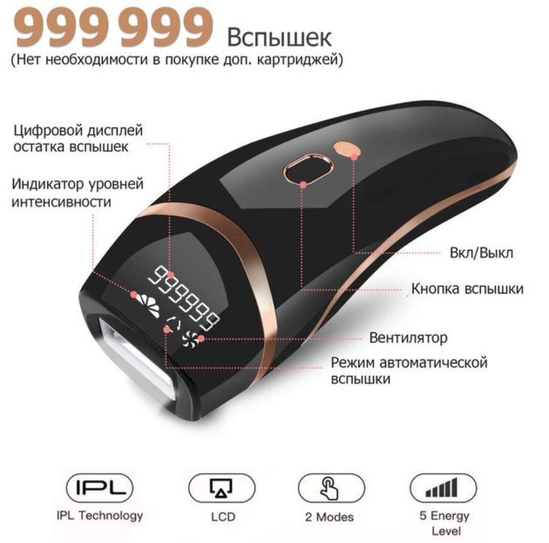 Фотоепілятор IPL Hair Removal CL5