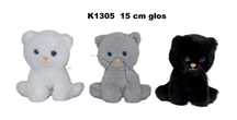 Pluszak Kot Z Glosem 15Cm Siedzacy Sa