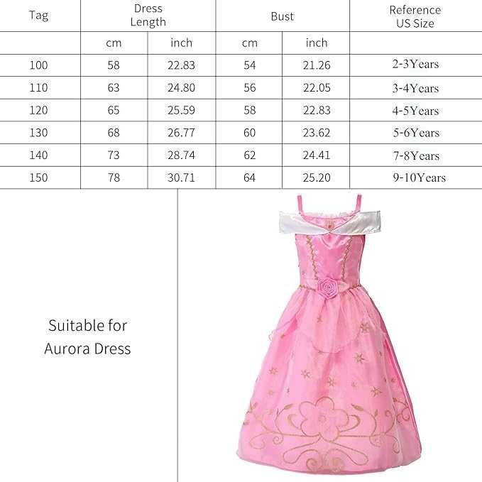 Sukienka kostium przebranie Księżniczki 120 cm