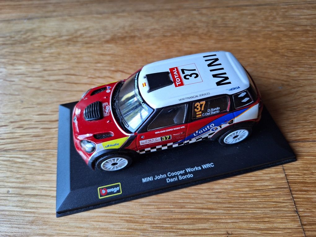 BURAGO - MINI John Cooper Works WRC  - 1/38