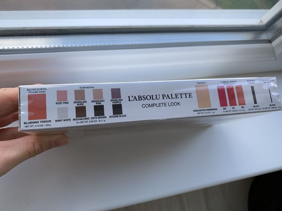Палетка  Оригінал Lancôme L'Absolu Palette Complete Look.