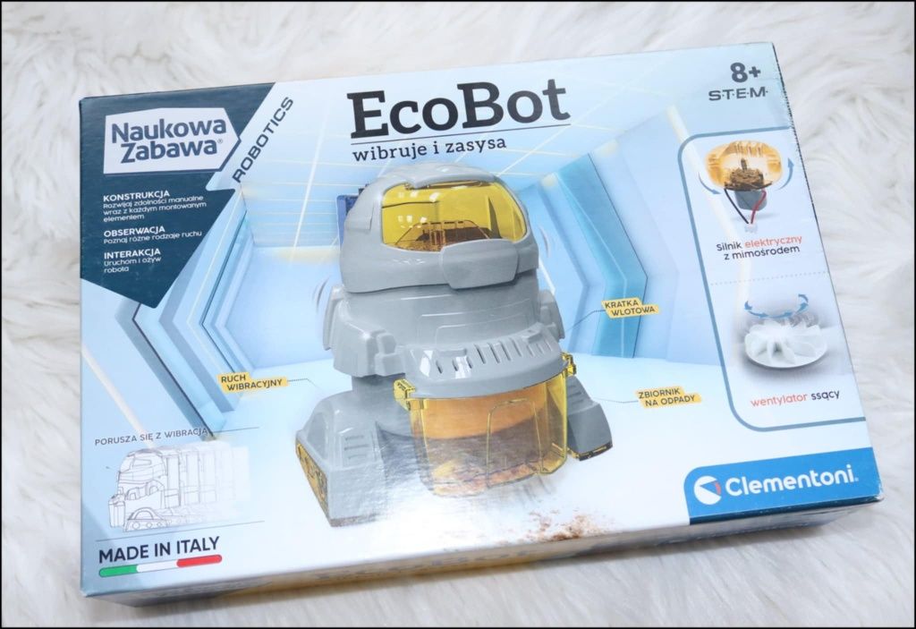 Eco Bot robot do zabawy i sprzątania