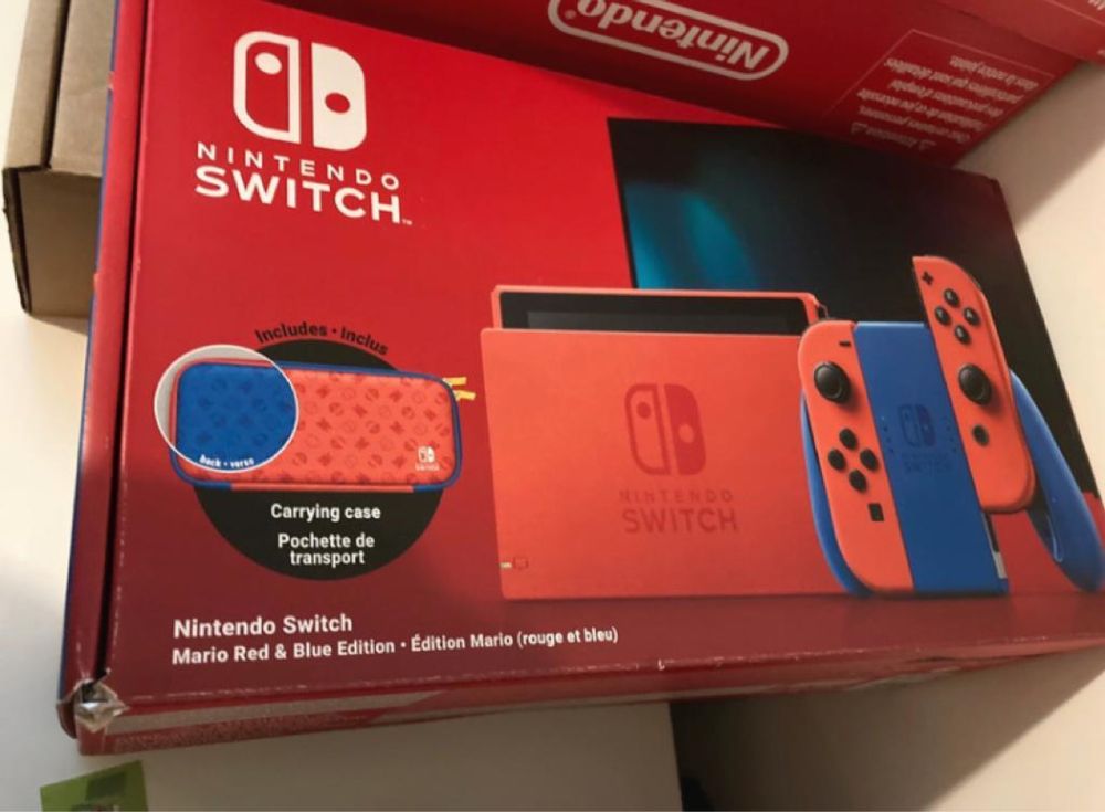 Nintendo Switch Edição Mario GARANTIA
