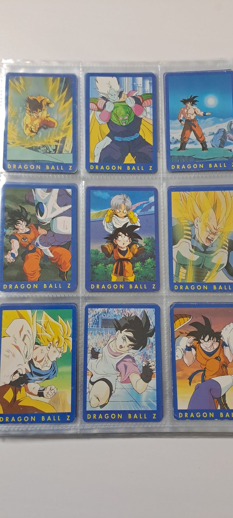 Dragonball Z cartas