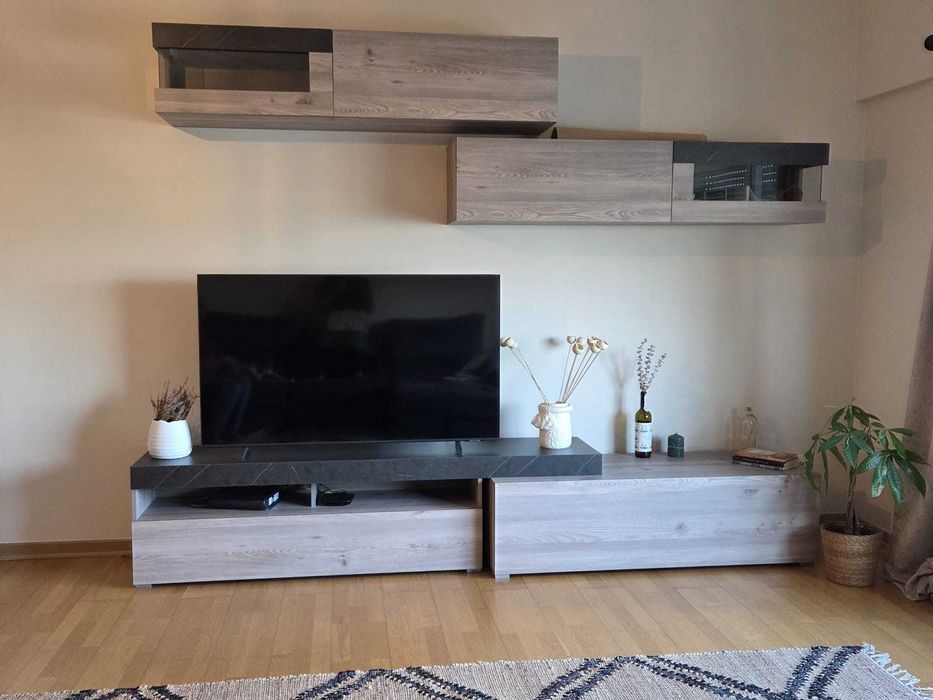 Mobília Sala como nova - conjunto móvel tv e mobília sala de jantar