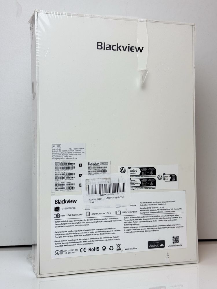 новий Планшет Blackview mega 1 (eea) 8+8Гб 256Гб