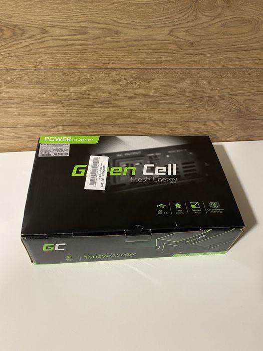 Перетворювач (інвертор)Green Cell 24V / 230V 1500W / 3000W