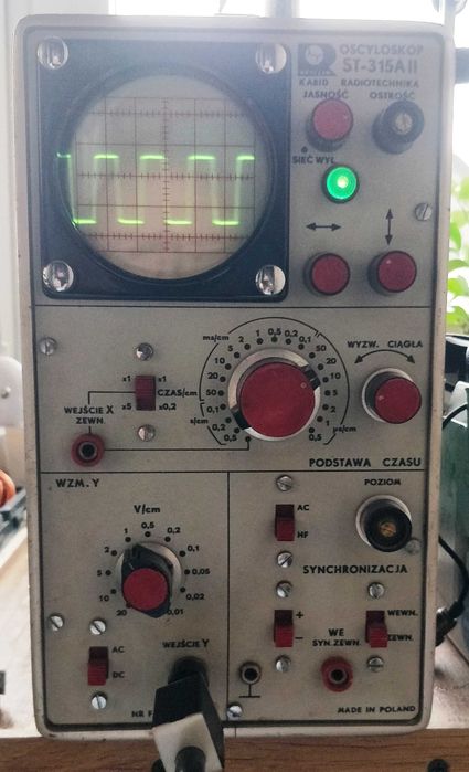 Oscyloskop ST-315A II – klasyk dla elektroników hobbystów i do nauki