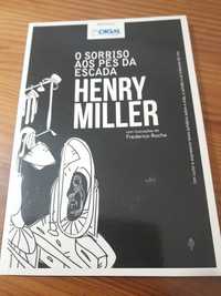 Livro O Sorriso ao Pé das Escadas, Henry Miller, como Novo.