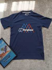 Berghaus Logo T Shirt Mens Small Navy Blue Crew...