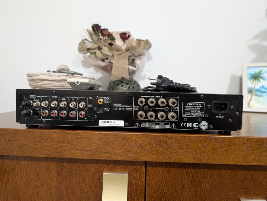Wzmacniacz Onkyo A-5VL Dual mono, PILOT, DAC Burr Brown, gramofon MM