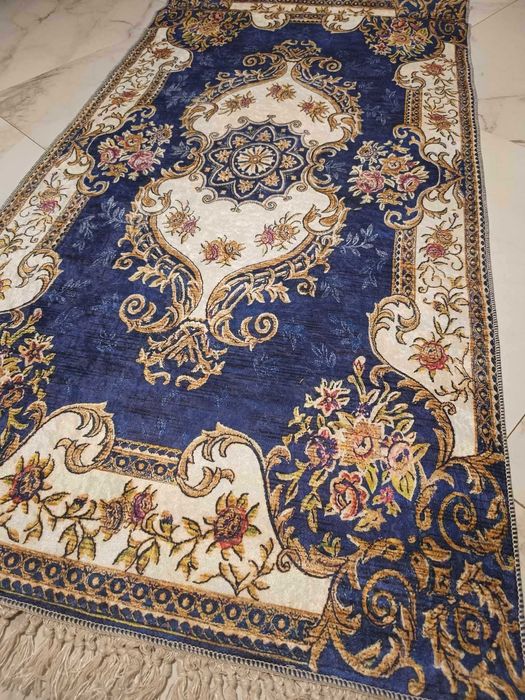 dywanik 150x80 turecki ,antyposlizg, szybkoschn, CHABER/ZŁOTO