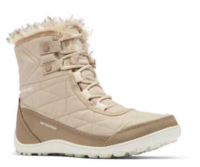 Botas Columbia Omni-Heat Bege para mulher Tamanho 8,5 - para Neve