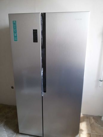Холодильник 2 дверний_GORENJE NRS8181KX (cірий)