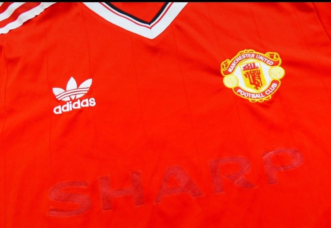 Manchester United koszulka meczowa 1984  Adidas Originals Oldschool