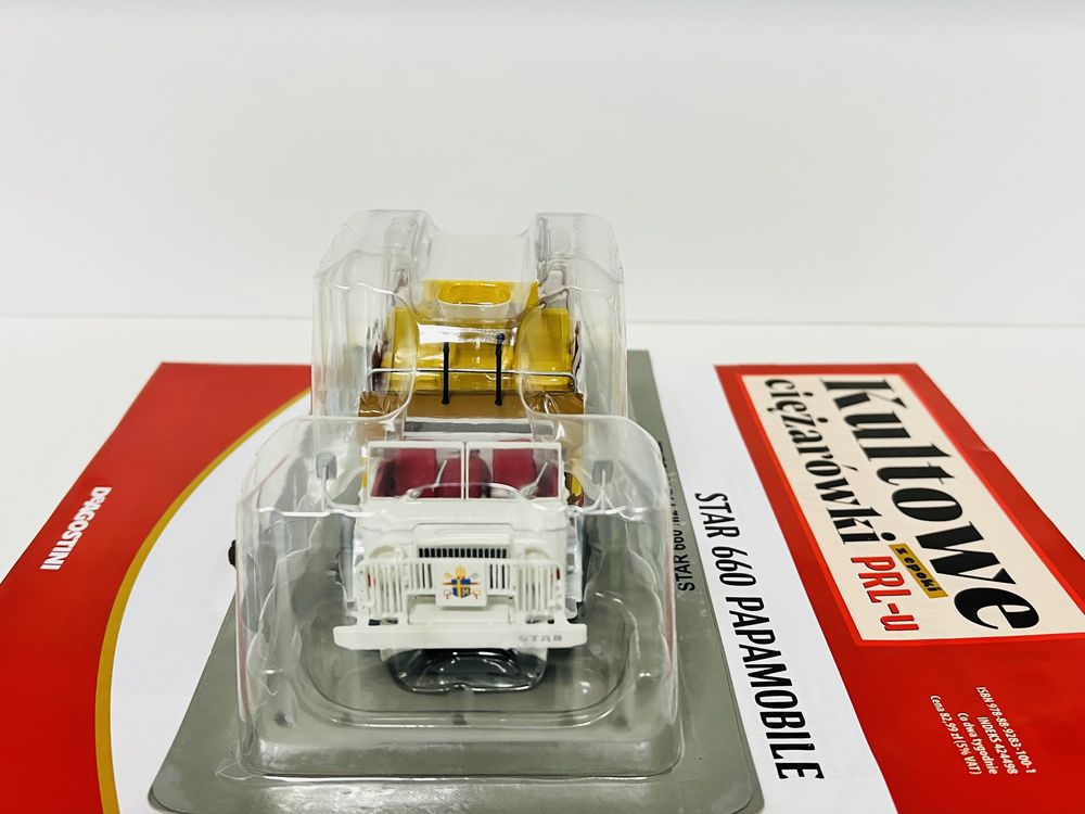 Star 660 Papamobile skala 1:43 DeAgostini Kultowe Ciężarówki PRL nr 53