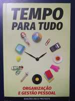 Livro "Tempo para tudo - Organização e Gestão Pessoal" Deco Proteste