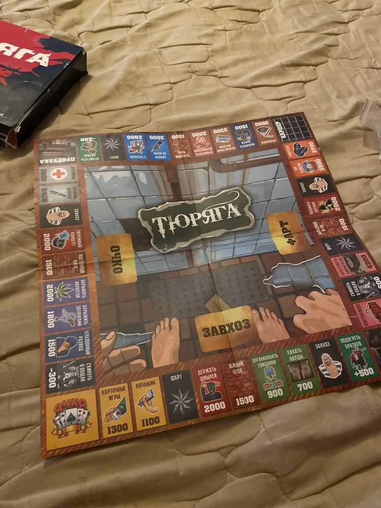 Настольная игра ТЮРЯГА