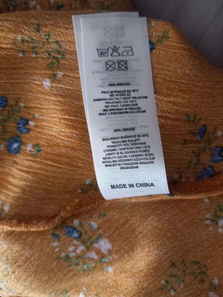 Bluzka roz L Downtown szerokie rękawy koszula