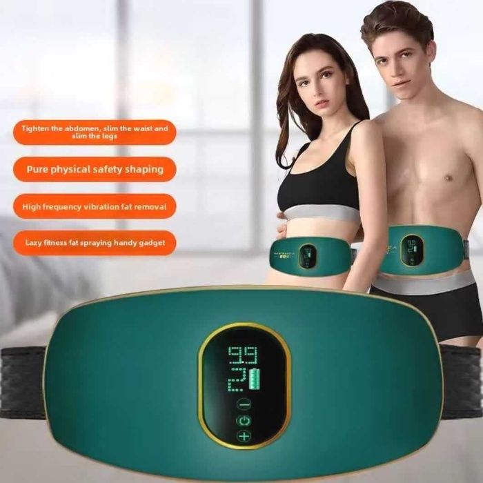 Пояс массажер 3 режима для похудения и коррекции талии, USB зарядка