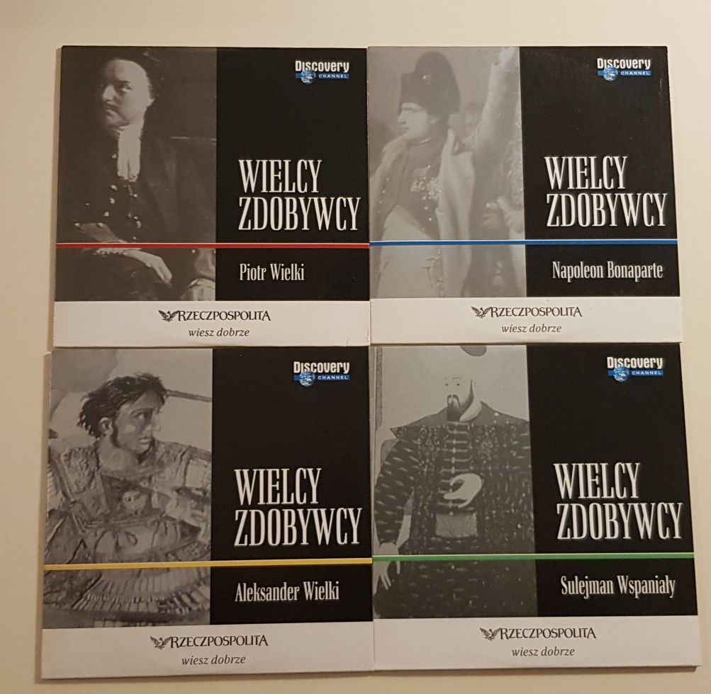 Serial Discowery Wielcy Zdobywcy 4 płyty VCD