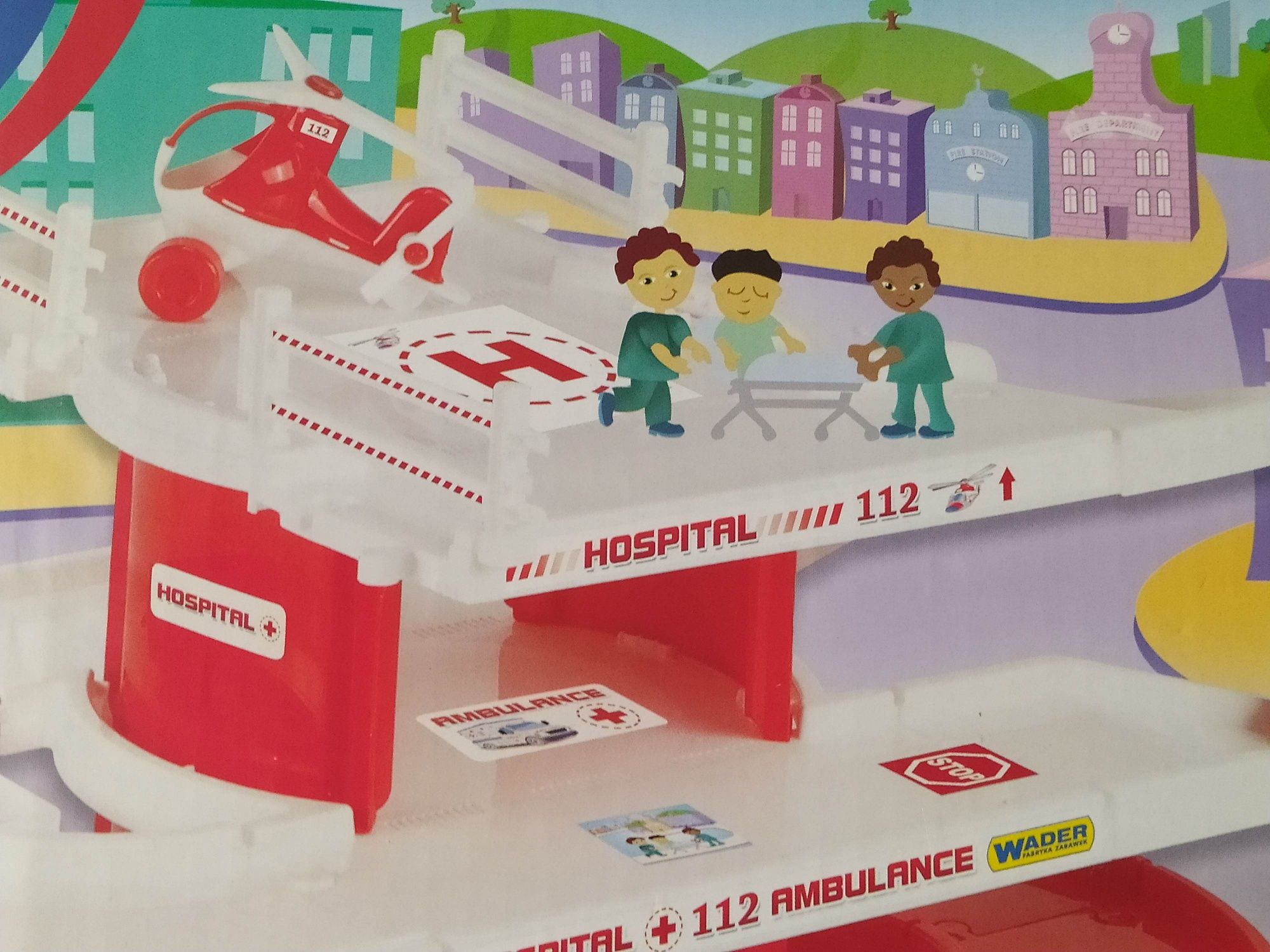 WYSYŁKA od 1 zł. WADER SZPITAL / tor do zjeżdżania, klocki 3+