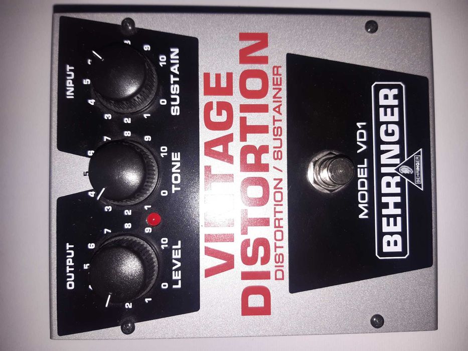 Behringer VD-1 Vintage Distortion (jak stary duży oryg Big Muff v.1)