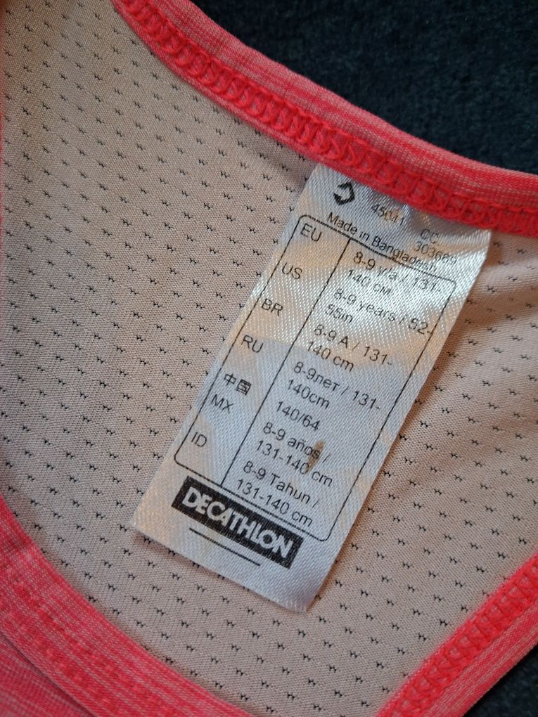 Koszulka na ramiączkach Decathlon 134-140