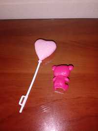 Barbie balon serce + miś
