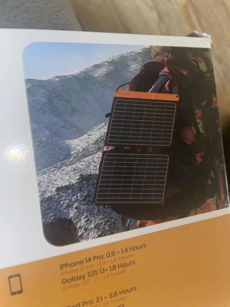 Flexsolar 20v s20 сонячна портативна панель