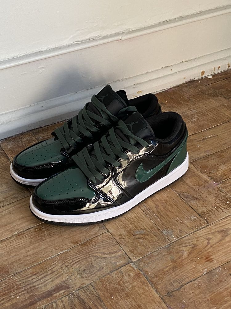 Nike air jordan 1 Low verniz