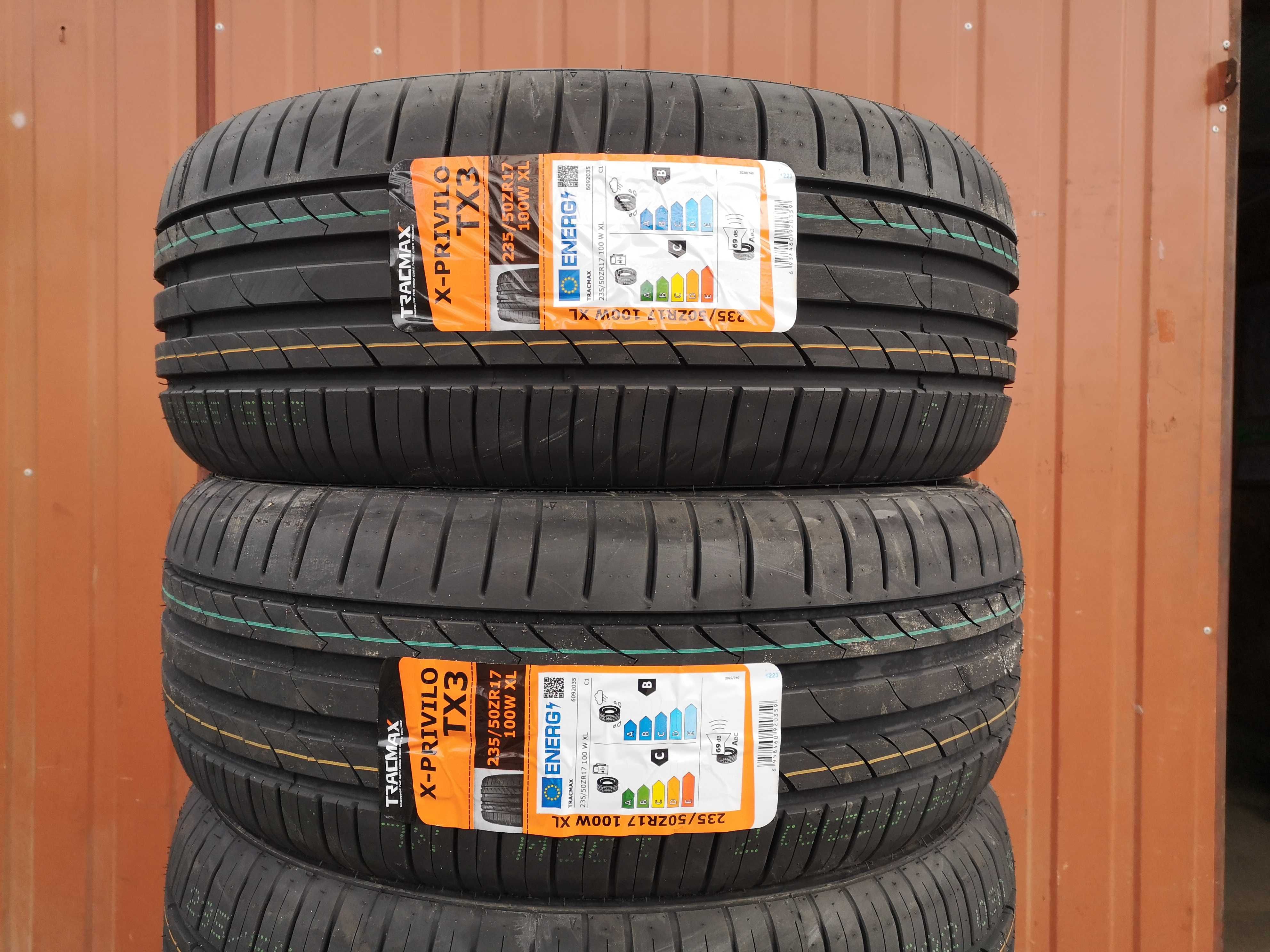 235/50 R17 100W XL - Tracmax X-Privilo TX3 (4 sztuki) NOWE